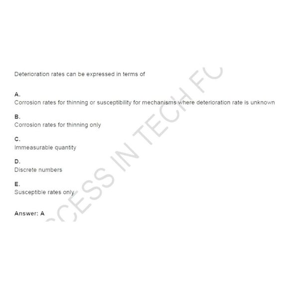 Printout API-580 Risk Based Inspection Exam Study Guide - Picture 5 of 6